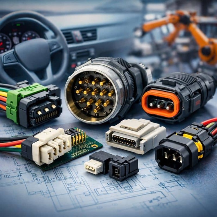 راهنمای جامع سوکت‌های فرمان و قدرت