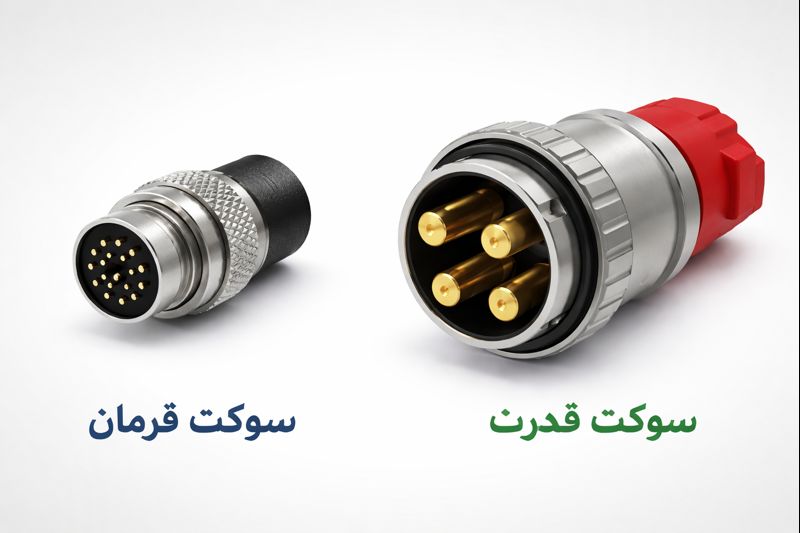 تفاوت سوکت فرمان و سوکت قدرت